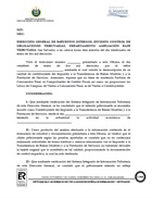 Resolución de desincripción de IVA persona natural